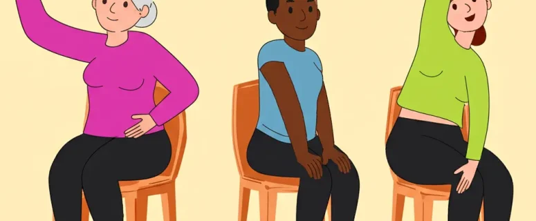 Seated Morning Stretch Routine for RA Patients with Limited Mobility